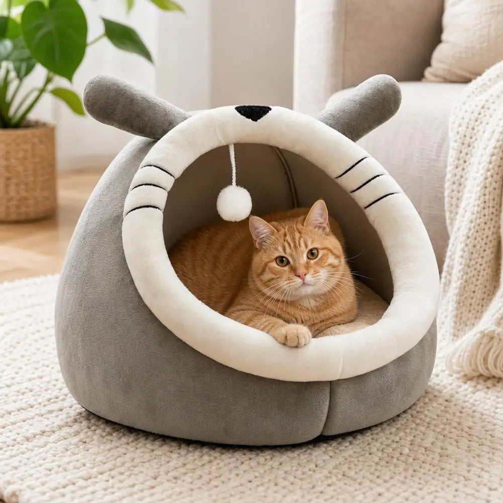 Cozy Cat Cave Bed