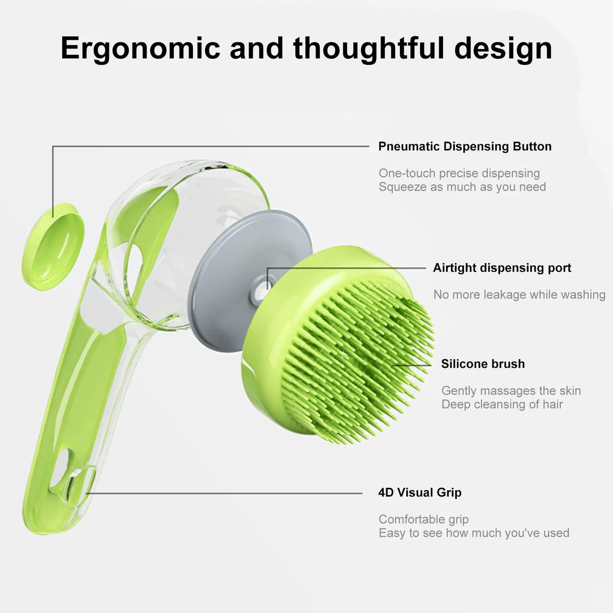 Pet Bathing Brush