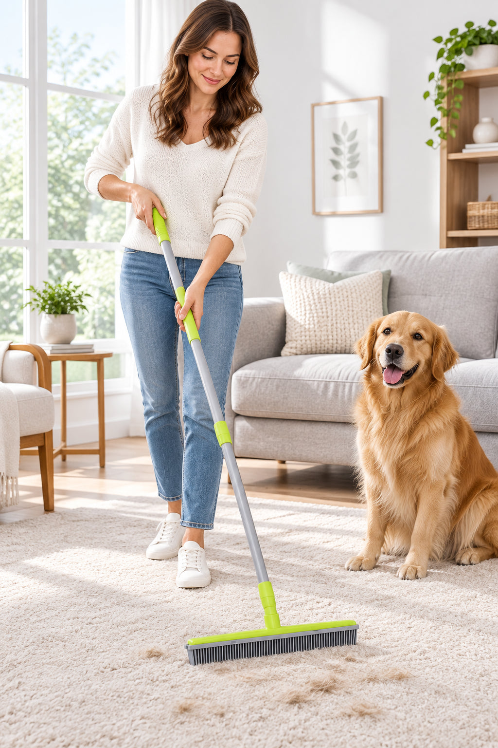 Long Handle Pet Hair Remover
