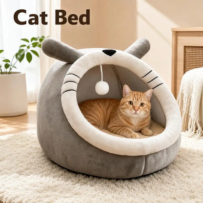 Cozy Cat Cave Bed