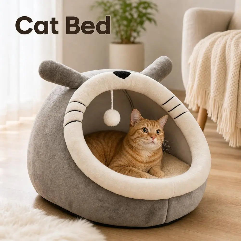 Cozy Cat Cave Bed